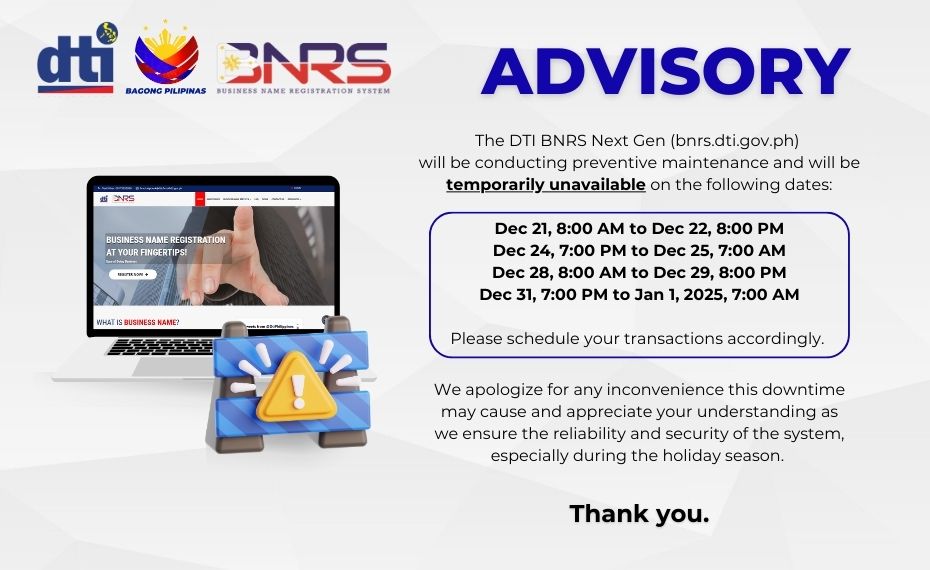 BNRS Advisory December 2024